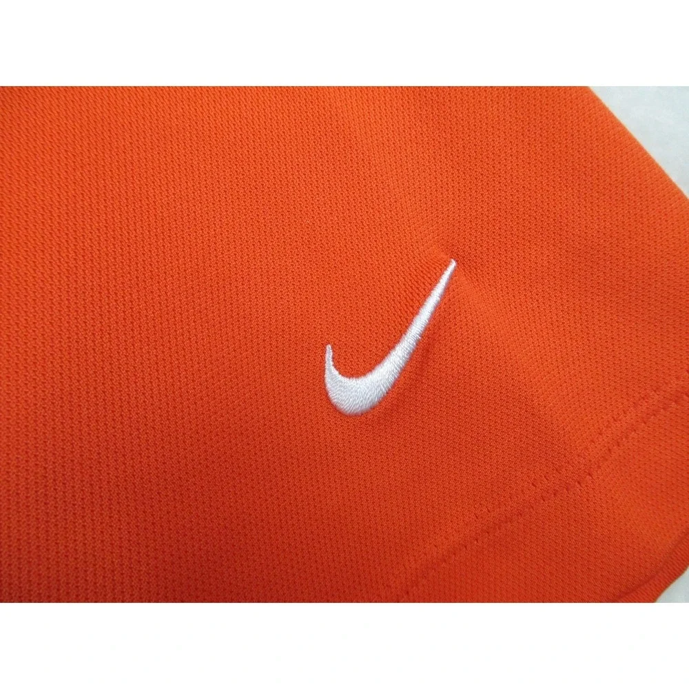 Nike Polo Shirt Mens‎ Extra Large Orange Tour Performance DriFit Golf Casual*